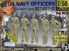 1/56 USN Officers Set437-01 3d printed 