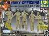 1/30 USN Officers Set437-03 3d printed 