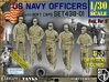 1/30 USN Officers Set438-01 3d printed 