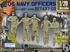 1/20 USN Officers Set437-03 3d printed 
