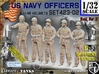 1/32 USN Officers Set423-02 3d printed 