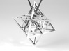 Encompassing Tetrahedrons - Pendant 3d printed 