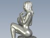 1/16 scale sexy topless pinup girl with cowboy hat 3d printed 