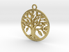 Tree of life and circle intertwined 3d printed 