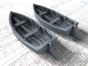 1/35 Scale Allied 10ft Sailing Dinghys x2 3d printed 1/35 Scale Allied 10ft Sailing Dinghys x2