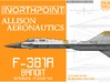 F-381A Bandit Interceptor Aircraft 3d printed 
