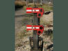 HO NSWR Dwarf Shunting Signal - Static 3d printed NSWR Dwarf Shunting Signal - Photo by Ben Noakes