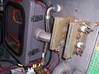 1:8 BTTF DeLorean hydraflow set of 2 3d printed Hydraflow hose near the Flux capacitor