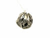 White Moonstone Transgender Flower Necklace 3d printed 