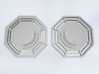 Artoo De Ago's 1:2.3 octagon ports, shallow ESB 3d printed Left: the ANH slot arrangement. Right: The ESB slot arrangement