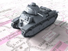 1/120 (TT) French Char D2 AMX4 SA35 Medium Tank 3d printed 1/120 (TT) French Char D2 AMX4 SA35 Medium Tank