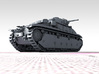1/120 (TT) French Char D2 AMX4 SA35 Medium Tank 3d printed 1/120 (TT) French Char D2 AMX4 SA35 Medium Tank