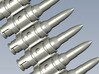 1/10 scale 0.50" 12.7x99mm NATO ammunition x 50 3d printed 