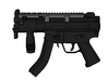 MP5K Full Length Picatinny Rail 3d printed 