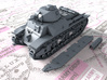 1/56 French Char D2 Medium Tank 3d printed 3D render showing Track detail