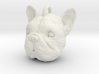 French bulldog head 3d printed 