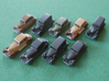 Cars (WW2) 3d printed Photo and painted by sgberger.