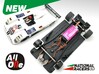 3D Chassis - Arrow Slot V12 (Inline - AiO) 3d printed Chassis compatible with Arrow Slot model (slot car and other parts not included)