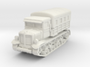 Voroshilovets tractor (covered) scale 1/87 3d printed 