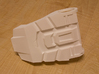 Iron Man Boot (Toe with sole) Part 2 of 4 3d printed Actual 3D print using White Strong & Flexible Plastic