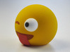 3D Emoji Winking with Tongue Out 3d printed 