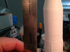 1/200 Skylab Shroud for Saturn V (One Piece) 3d printed WSF+polished two piece stacked