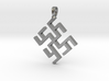 Cvetok paporotnika Slavic Symbol Jewelry Pendant 3d printed 