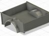 WWII 3/4 ton truck bed 1/10 like Dodge M37 3d printed 