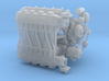 LS3 1/25 full engine w/edelbrock xram 3d printed 