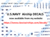 AAA222 U.S.NAVY DECALS 3d printed 