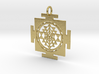 Sri Yantra in traditional setting 40mm 3d printed 