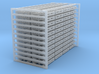 Pallet Rack with 88  3d printed Pallets 88 Z  scale