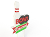 CRESCENT BOWL SIGN (HO SCALE) 3d printed 