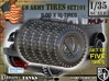 1/35 900x16 tire Set101 3d printed 