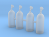 Set of 32 - NOS Bottles upright two sizes 3d printed 