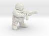 Space Dwarf Melta-gun 3d printed 