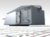 1/150 DKM 15cm/48 (5.9") Tbts KC/36T Gun x1 3d printed 3D render showing product detail