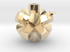 Dodecahedron pendant 2 loop  3d printed 