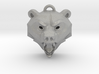 Bear Medallion (solid version) medium 3d printed 