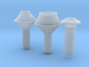 Smokestack assortment 1 O scale 1/48 3d printed 
