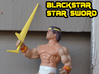 Blackstar Star Sword (3mm, 4mm, 5mm) 3d printed 