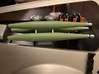 1:8 BTTF DeLorean green tubes 3d printed This is how the painted green tubes look like when installed onto the right pontoon