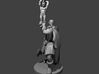 Barbarian Wielding a Halfling Barbarian with a Axe 3d printed 