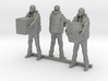 S Scale Dock Workers 3d printed This is a render not a picture