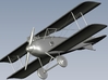 1/285 scale Albatros D.III WWI biplanes x 2 3d printed 