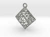 Wire Sierpinski Octahedron Pendant 3d printed 