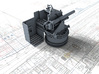 1/128 4.5"/19 (11.4 cm) 8cwt QF MKI Guns x2 (MTB) 3d printed 3D render showing product detail