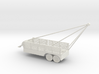 1/72 Scale 6x6 Jeep Cargo Trailer with Crane Exten 3d printed 
