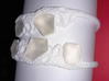 Cosplay Club Cuff 3d printed Cuff Blank with 3D printed crystals (Smooth Fine Detail Plastic)