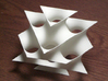 Schwarzcube1 3d printed Schwartz D minimal surface- cube boundaries